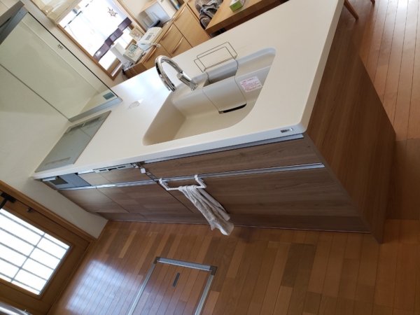 岡垣町リシェルSIキッチンリフォームｃｖ
