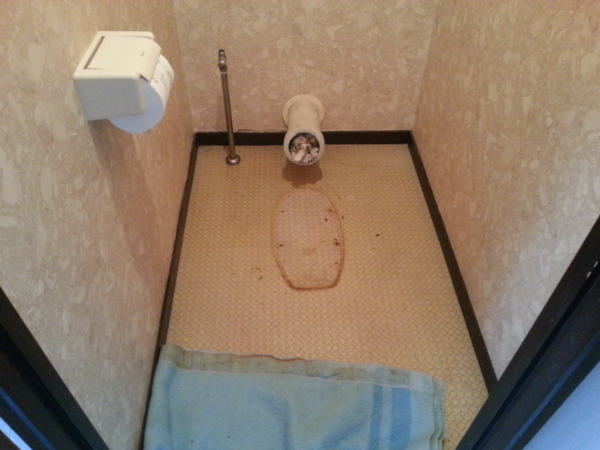 福岡市博多区　GGシリーズ　壁排水　トイレリフォーム