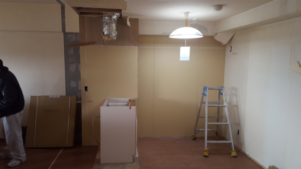 筑紫野市マンションキッチン間取り変更リフォーム