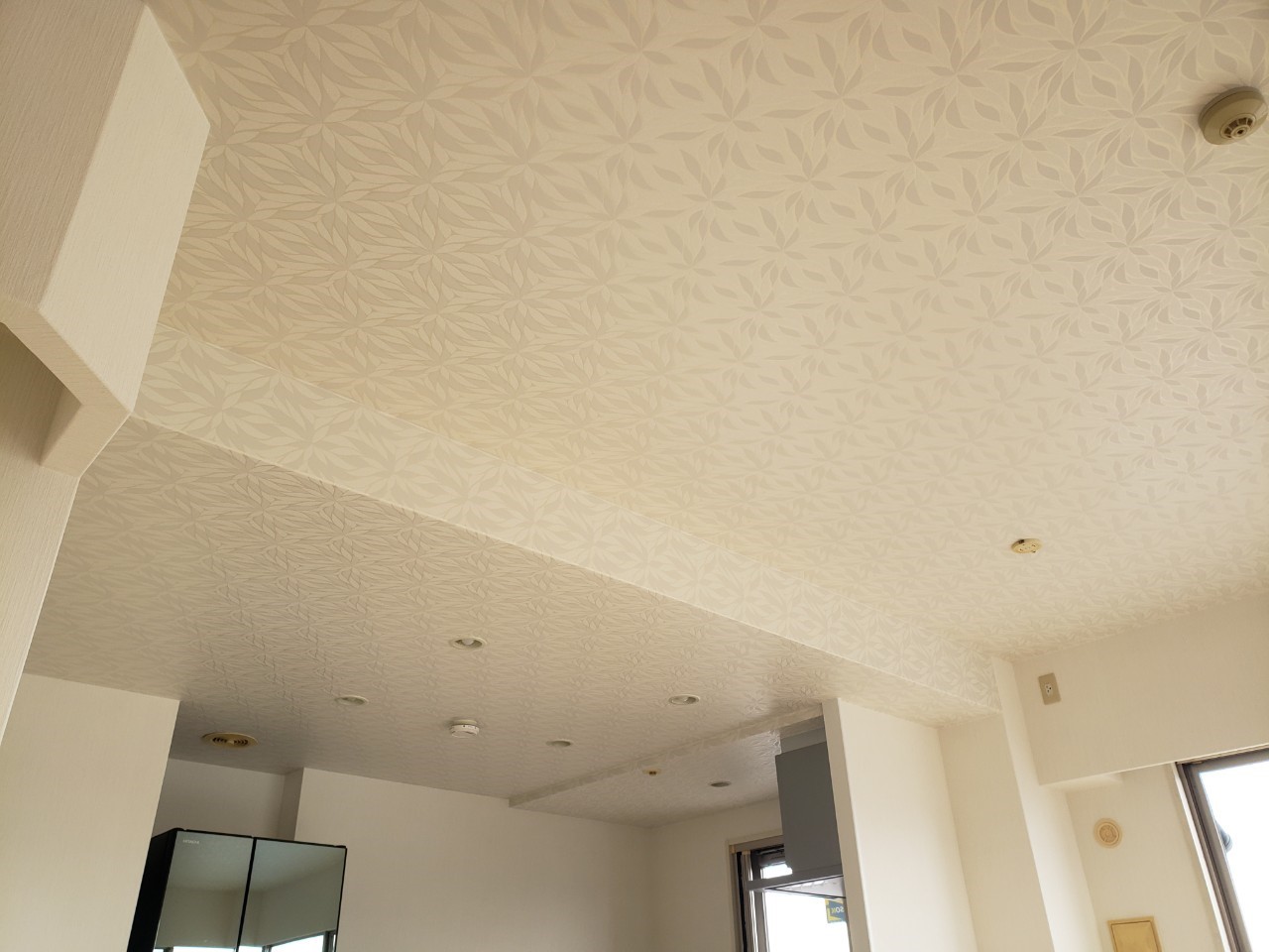 クロス張替え　天井