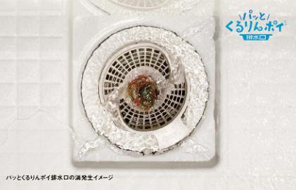 くるりんポイ排水口