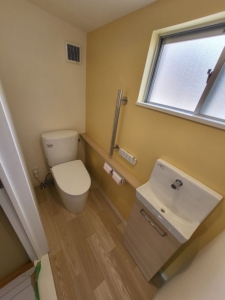 K様邸トイレリフォーム　糸島市　ピュアレストEX