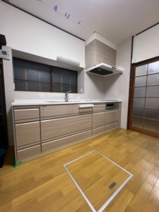 K様邸キッチンリフォーム　糸島市　エーデル