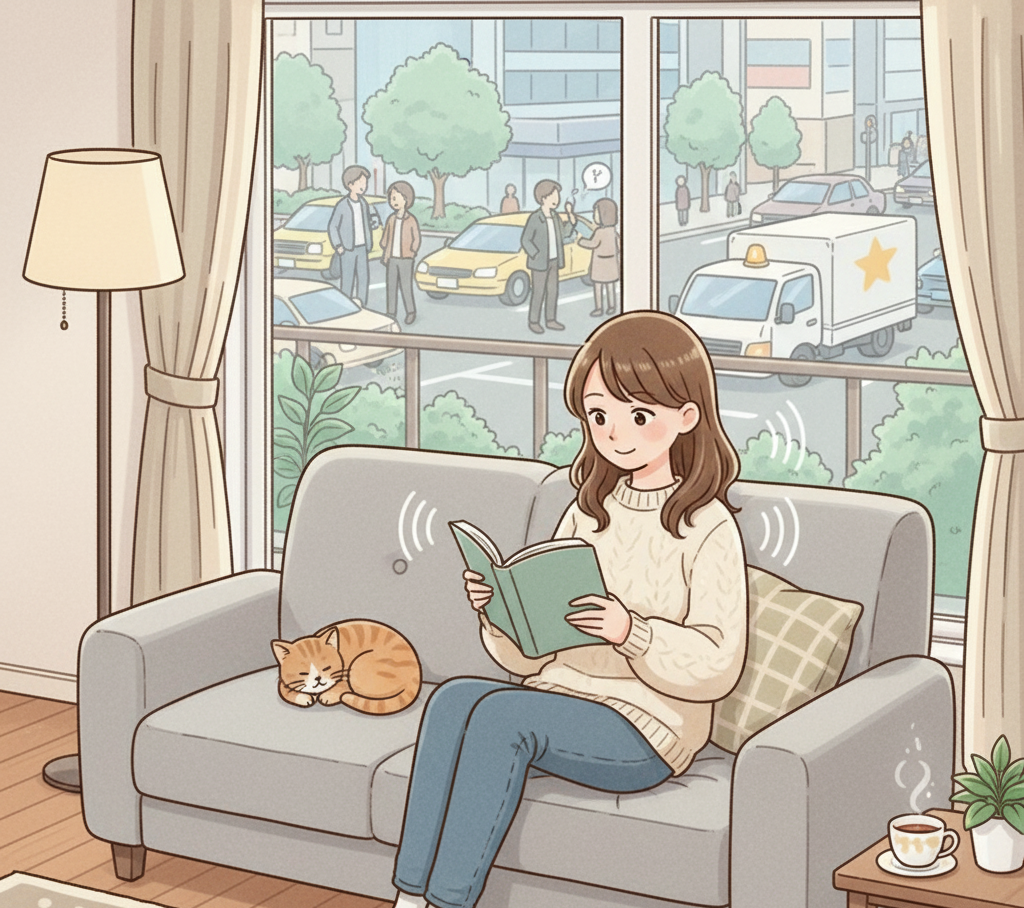 静かな部屋