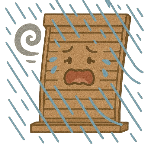 台風のたびに「大丈夫かな?」と感じる