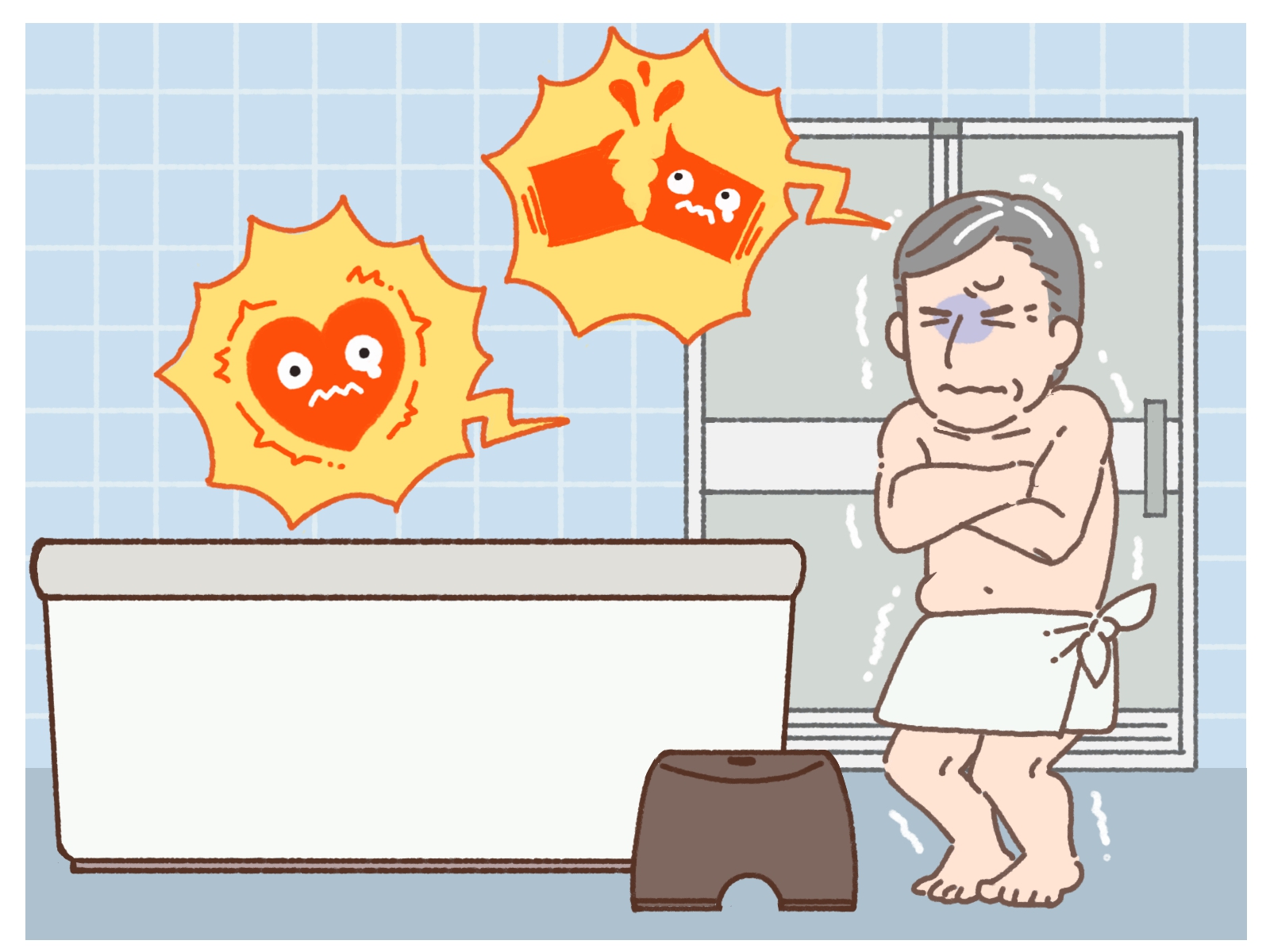 冬の寒さによる「ヒートショックリスク」