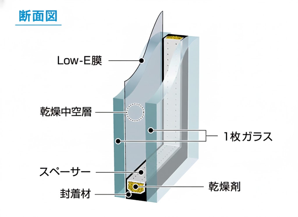 Low-E複層ガラスとは?
