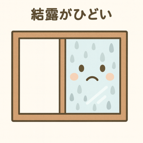 結露がひどい・カビが発生している