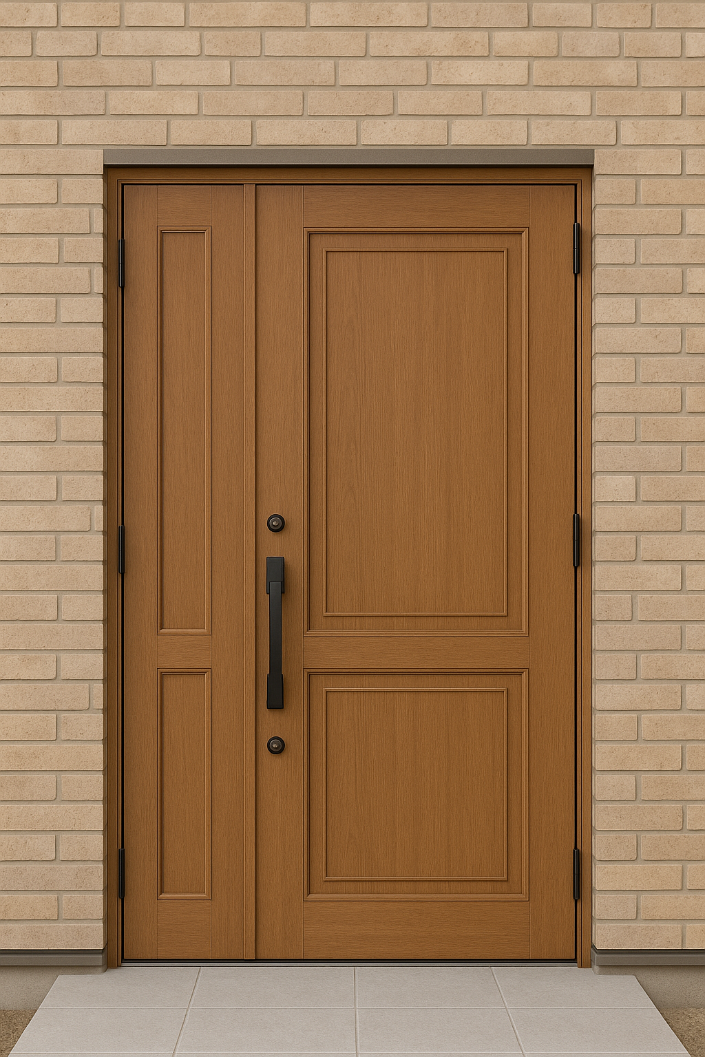 玄関ドア　親子ドア