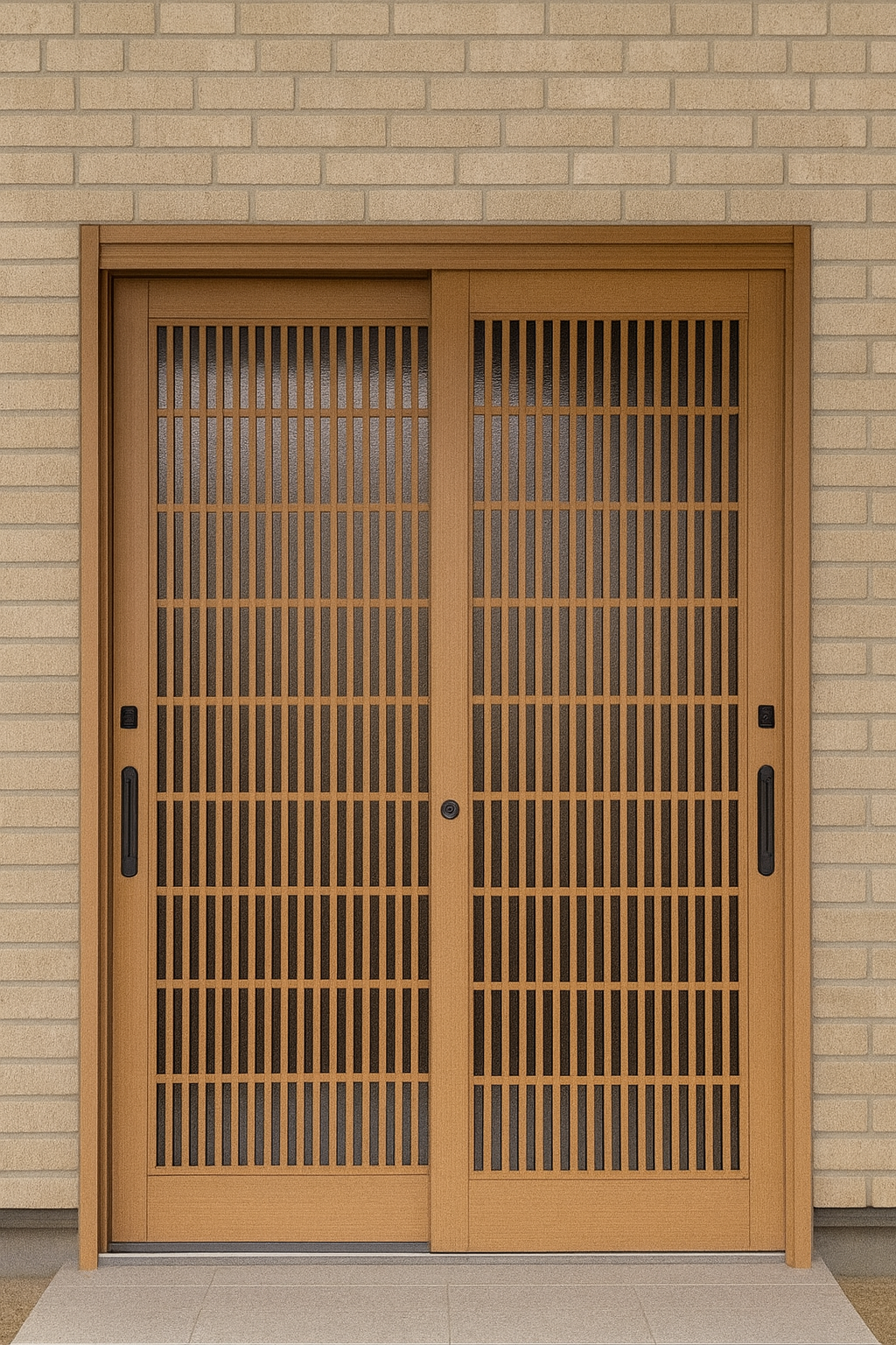 玄関ドア　引き戸