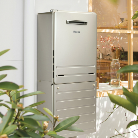 エコ住宅　ガス給湯器