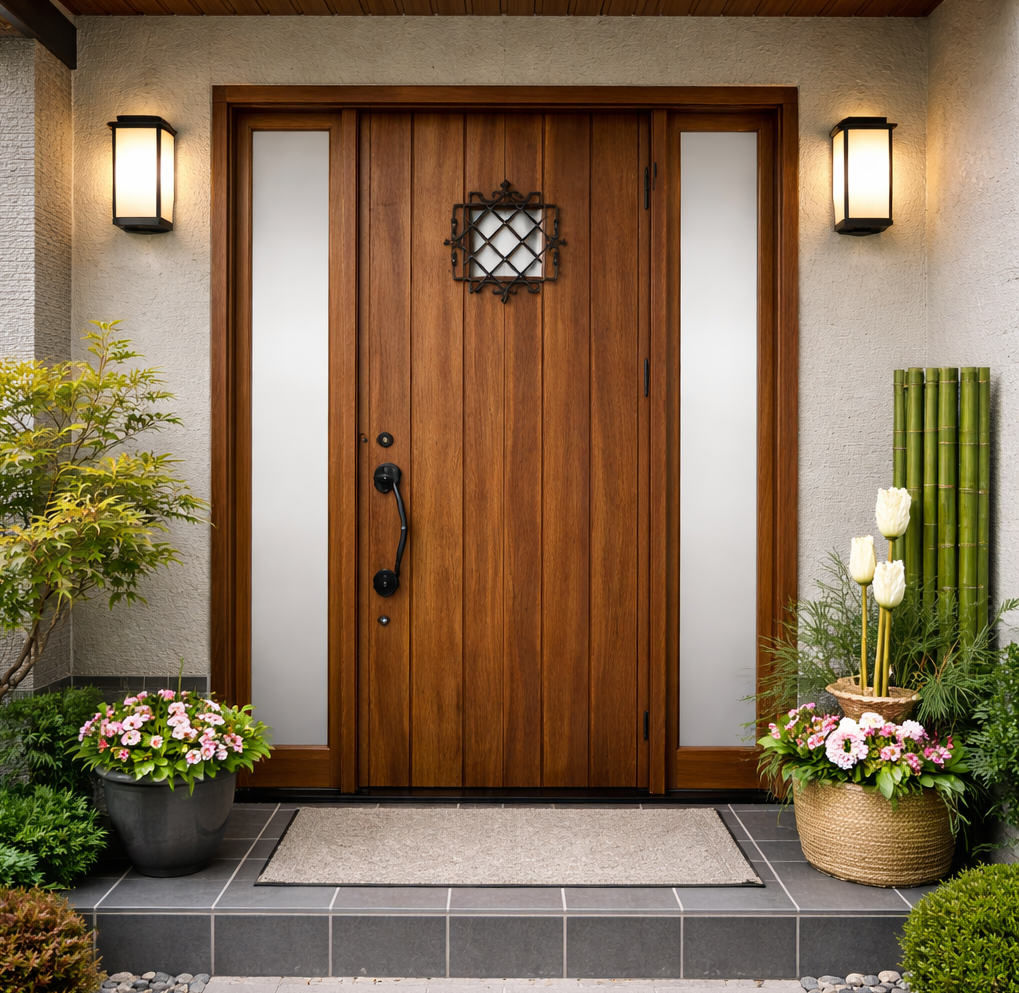 玄関　両袖ドア