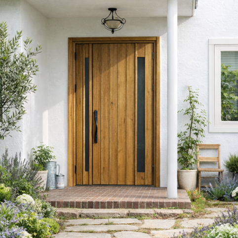 エコ住宅　玄関