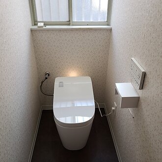 古いトイレを交換リフォーム｜粕屋郡須恵町在住のお客様のイメージ