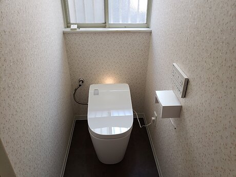 古いトイレを交換リフォーム｜粕屋郡須恵町在住のお客様のアフター画像
