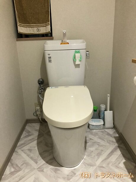 福岡市南区でトイレ床やお風呂内のリフォームをご依頼いただきました♪のアフター画像