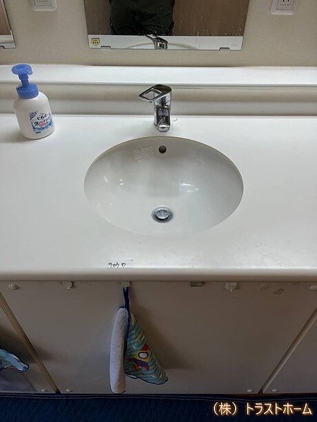自動水栓リフォーム｜福岡県内の福祉施設様のビフォー画像