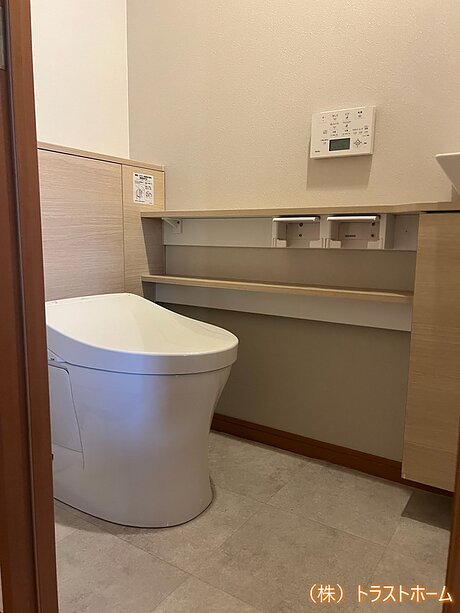 手洗い場付きTOTOレストパルで空間もスッキリのアフター画像