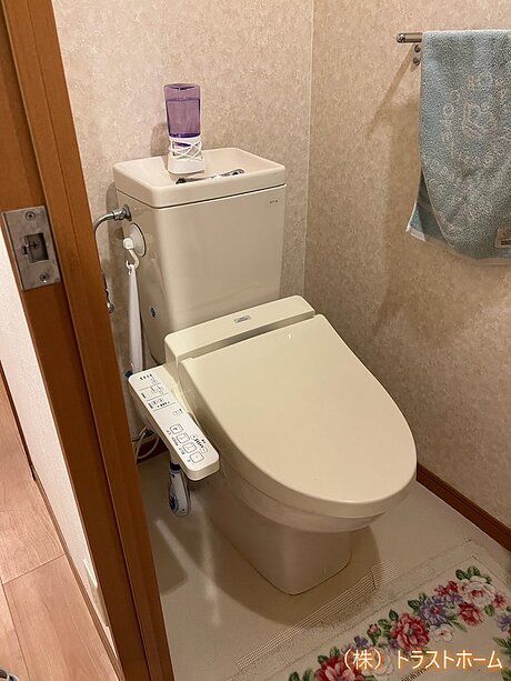 手洗い場付きTOTOレストパルで空間もスッキリのビフォー画像