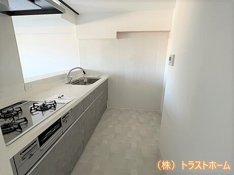 Ｌ字型からⅠ型キッチンへ｜下関市在住のお客様のアフター画像