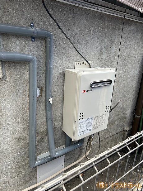 ノーリツ ガス給湯器設置｜福岡市中央区在住のお客様のアフター画像