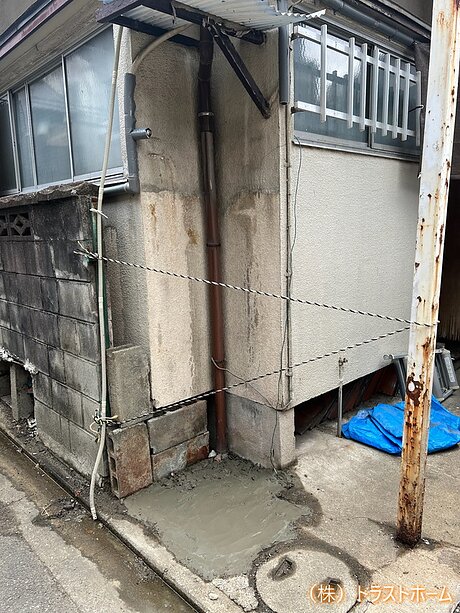 ノーリツ ガス給湯器設置｜福岡市中央区在住のお客様のビフォー画像