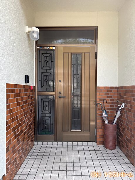 リシェント 玄関ドアリフォーム｜福岡市南区在住のお客様のビフォー画像