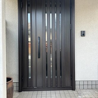 YKKドアリモ玄関リフォーム｜糸島在住のお客様のイメージ