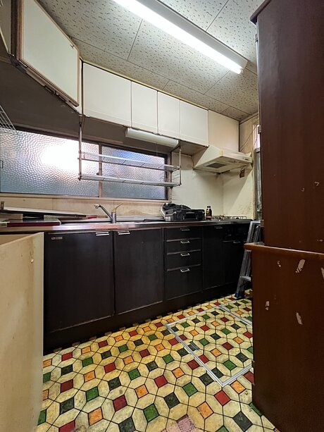 ホーローシステムキッチンリフォーム｜福岡市東区在住のお客様のビフォー画像