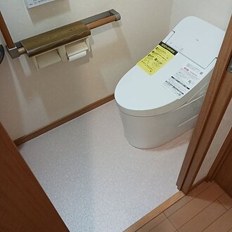 TOTOトイレ取替リフォーム｜福岡市東区在住のお客様のイメージ