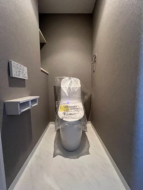 【福岡市東区】小さなお子様も手を洗いやすいTOTO〈GG1-800〉にトイレリフォームのアフター画像