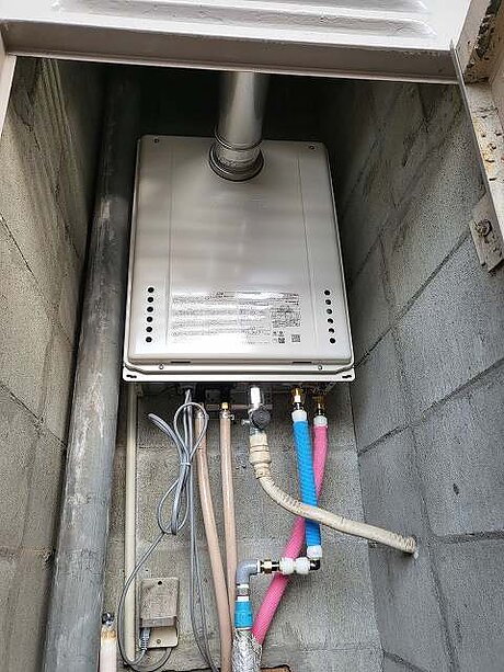 【福岡市中央区】ノーリツ〈GT-2070SAW〉ガス給湯器リフォームのアフター画像