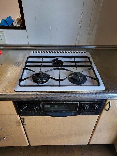【福岡県飯塚市】三菱電機〈ＣＳ－Ｇ３２１ＭＳ〉で安全・便利なIHクッキングヒーターリフォームのビフォー画像