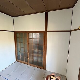 砂壁をクロスへ変更リフォームのイメージ