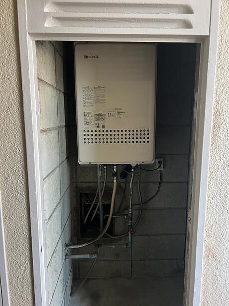 【福岡市中央区】ノーリツ〈GT-2070SAW〉ガス給湯器リフォームのビフォー画像