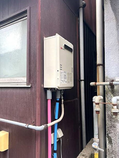 【福岡市中央区】ノーリツ・ガス給湯器リフォームのアフター画像