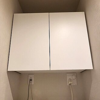 【福岡市中央区】洗面所収納棚取付リフォームのイメージ