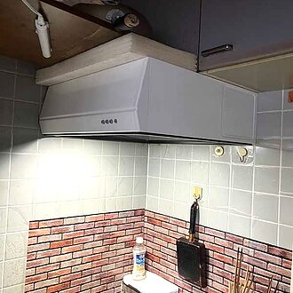 【福岡市東区】富士工業〈BFRF-622W〉ターボファンレンジフードで快適なキッチンリフォームのイメージ