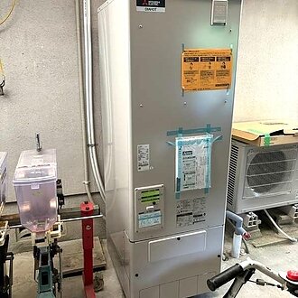 【福岡県飯塚市】石油給湯器から三菱電機〈SRT-W376・Aシリーズ〉エコキュートへリフォームのイメージ