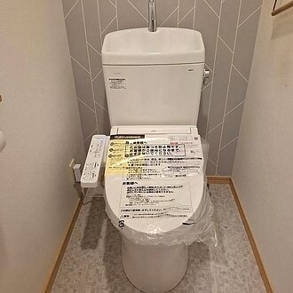【糟屋郡粕屋町】ＴＯＴＯ〈ピュアレストＱＲ〉使い勝手抜群でオシャレなトイレリフォームのイメージ