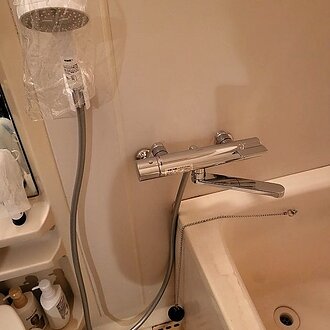 【福岡市東区】TOTO製品を使用し浴室・洗濯機水栓金具リフォームのイメージ