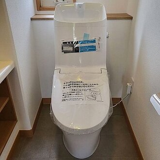 １．２階広々としたトイレリフォームのイメージ