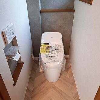 スタイリッシュなトイレリフォームのイメージ