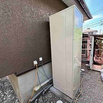【福岡県宗像市】日立〈ＢＨＰ－Ｆ４６ＷＤ〉水道直圧給湯で快適な給湯リフォームのイメージ