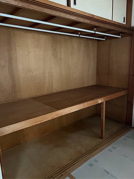 【福岡市東区】押入中段撤去でクローゼットの様に使用でき使い勝手抜群リフォームのビフォー画像