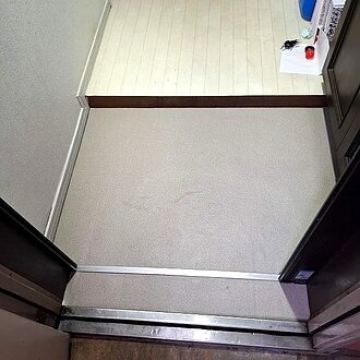 【福岡市東区】サンゲツのクッションフロアを使用した玄関土間リフォームのイメージ