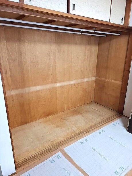 【福岡市東区】押入中段撤去でクローゼットの様に使用でき使い勝手抜群リフォームのアフター画像