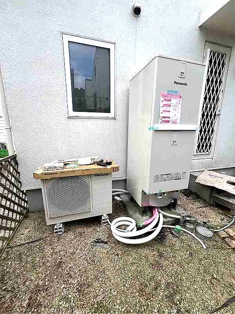 電気温水器からエコキュートへのアフター画像