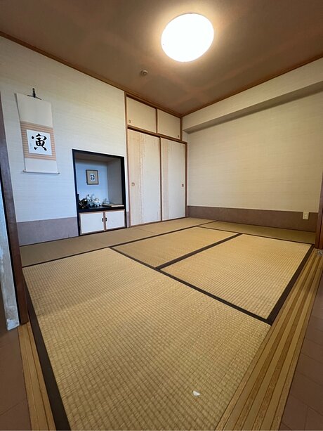 和紙の琉球畳を採用！ペットがいても安心な和室へのビフォー画像