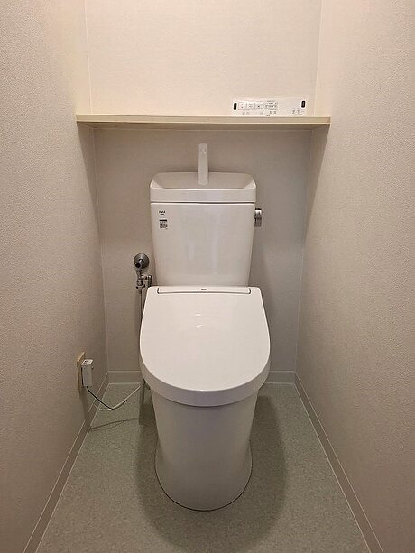 高い洗浄力とお掃除のしやすさが両立されたトイレのアフター画像